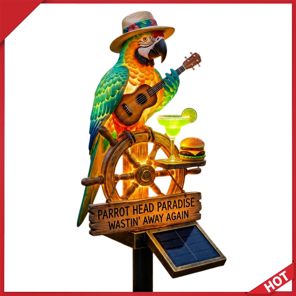 Outdoor Lighting Pathway - Lampu Hias Burung Beo Tenaga Surya