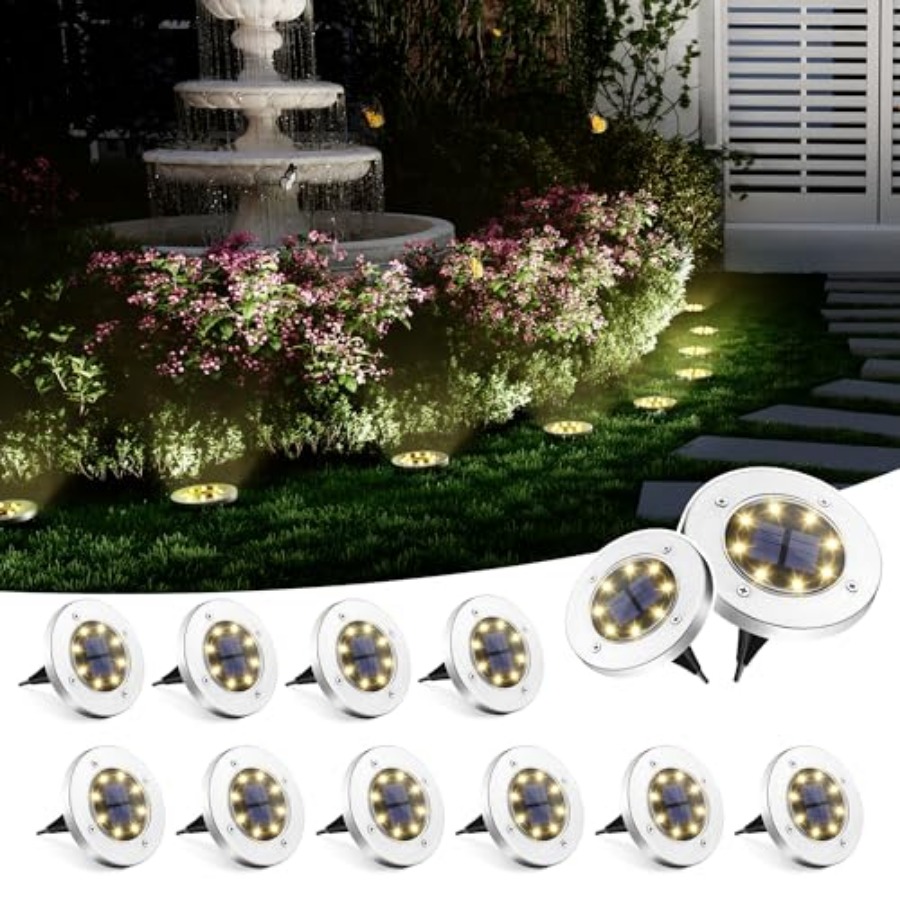Outdoor Lighting Waterproof - Lampu Taman Tenaga Surya Lampu Luar