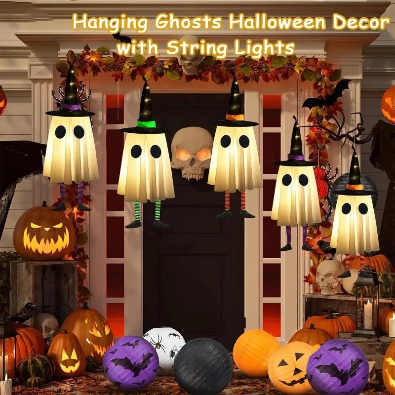 Dekorasi Hantu Gantung Hallowe - Outdoor Lighting Effects ulasan dan harga