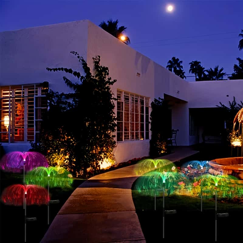 5 Buah Lampu LED Ubur-ubur Ten - Outdoor Lighting Pathway ulasan dan harga