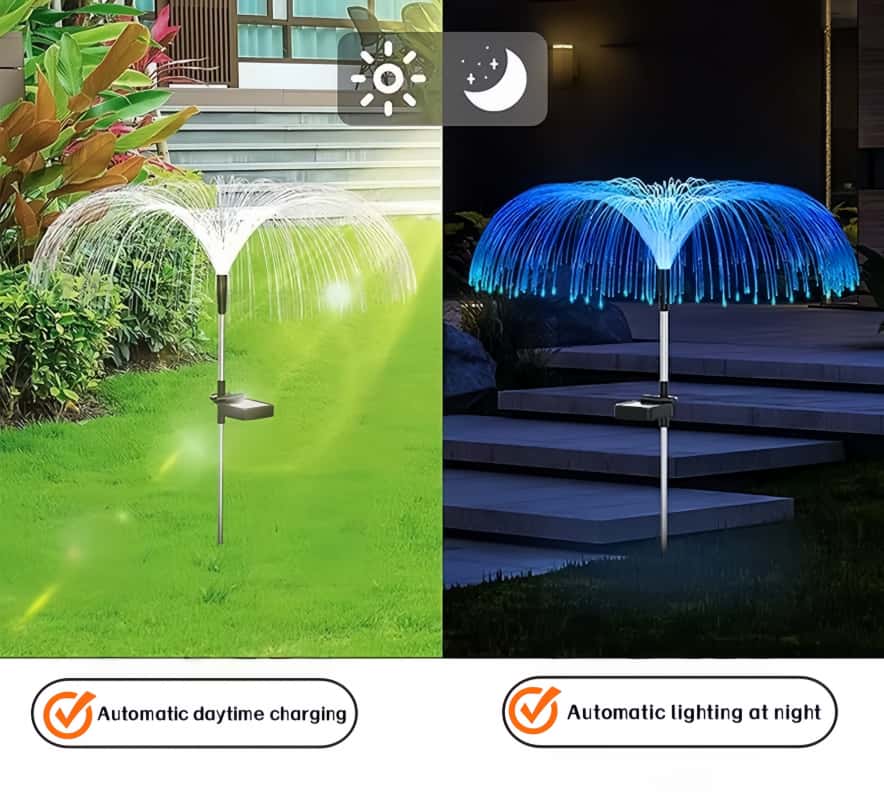 5 Buah Lampu LED Ubur-ubur Ten - Outdoor Lighting Pathway ulasan dan harga