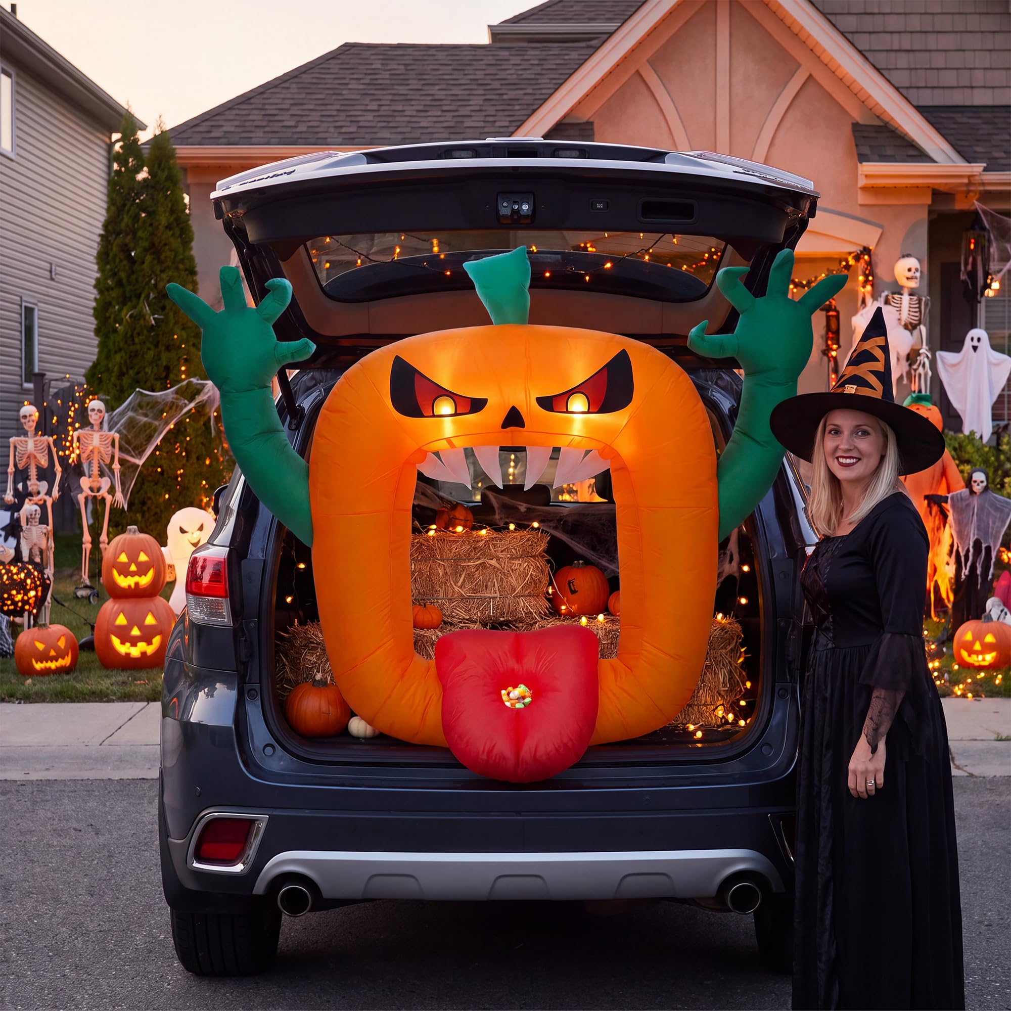Dekorasi Halloween berbentuk l - Outdoor Lighting Effects ulasan dan harga