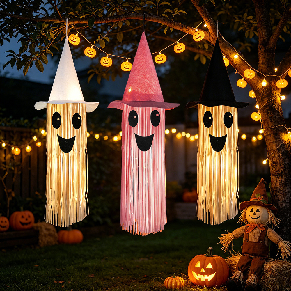 Topi Penyihir Bercahaya Hallow - Outdoor Lighting Effects ulasan dan harga