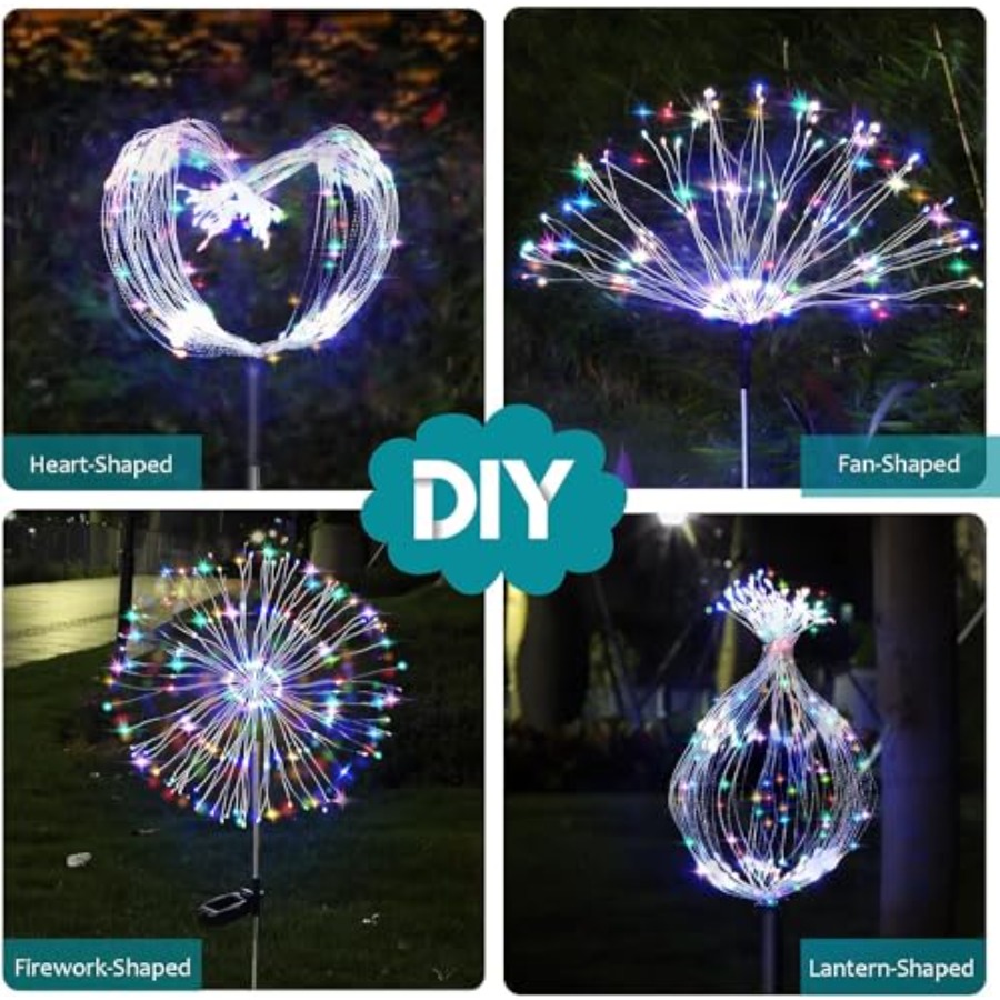 Lampu Kembang Api Tenaga Surya - Outdoor Lighting Pathway ulasan dan harga